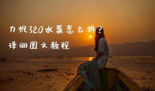 力帆320水泵怎么拆？ 详细图文教程_https://m.apzhendong.com_全球经济_第1张