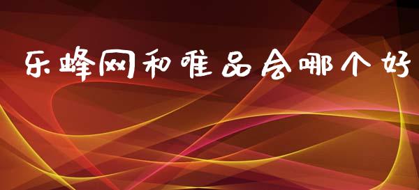 乐蜂网和唯品会哪个好_https://m.apzhendong.com_全球经济_第1张