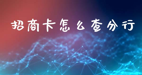 招商卡怎么查分行_https://m.apzhendong.com_财务分析_第1张