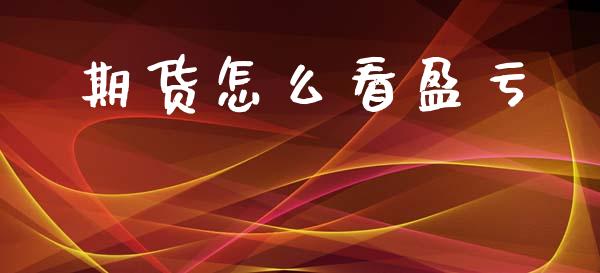 期货怎么看盈亏_https://m.apzhendong.com_财经资讯_第1张