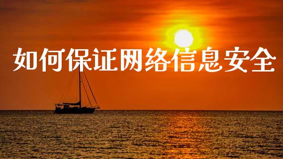 如何保证网络信息安全_https://m.apzhendong.com_财务分析_第1张