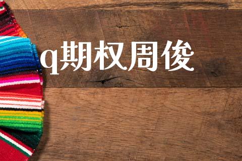 q期权周俊_https://m.apzhendong.com_财经资讯_第1张