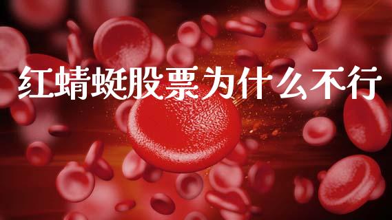 红蜻蜓股票为什么不行_https://m.apzhendong.com_财经资讯_第1张