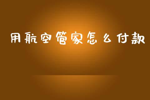 用航空管家怎么付款_https://m.apzhendong.com_全球经济_第1张