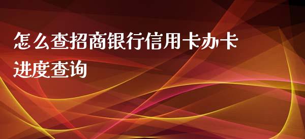 怎么查招商银行信用卡办卡进度查询_https://m.apzhendong.com_财务分析_第1张