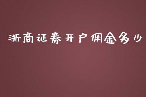浙商证券开户佣金多少_https://m.apzhendong.com_财务分析_第1张