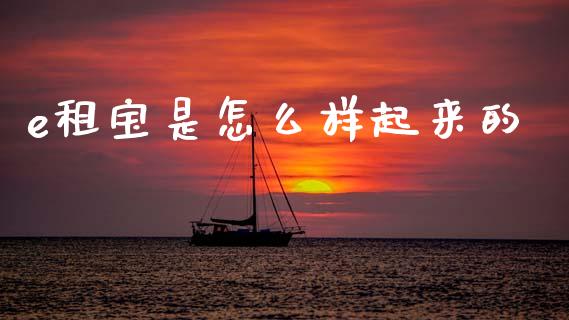 e租宝是怎么样起来的_https://m.apzhendong.com_全球经济_第1张
