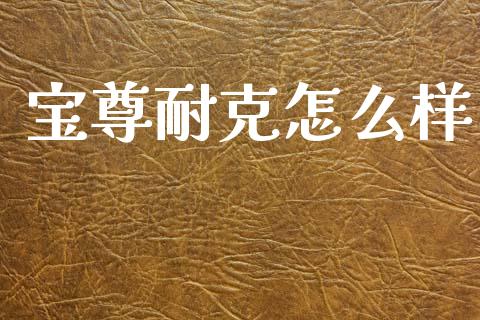 宝尊耐克怎么样_https://m.apzhendong.com_全球经济_第1张