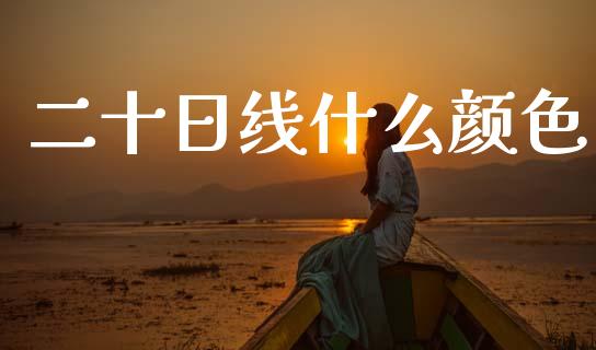 二十日线什么颜色_https://m.apzhendong.com_财务分析_第1张