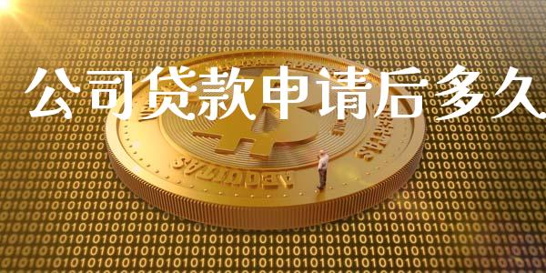 公司贷款申请后多久_https://m.apzhendong.com_期货行情_第1张