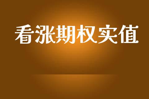 看涨期权实值_https://m.apzhendong.com_期货行情_第1张
