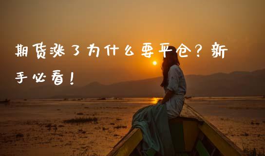 期货涨了为什么要平仓？新手必看！_https://m.apzhendong.com_财经资讯_第1张
