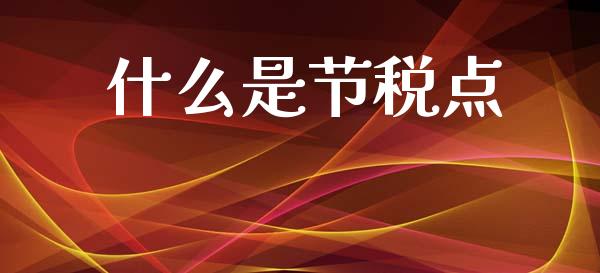 什么是节税点_https://m.apzhendong.com_财务分析_第1张