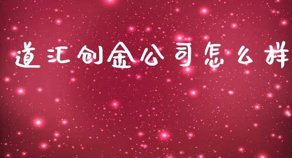 道汇创金公司怎么样_https://m.apzhendong.com_财务分析_第1张