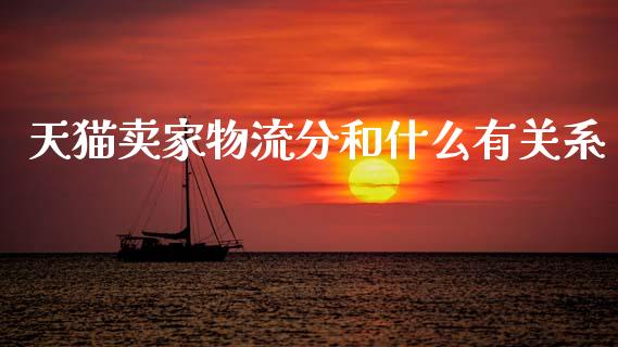 天猫卖家物流分和什么有关系_https://m.apzhendong.com_期货行情_第1张