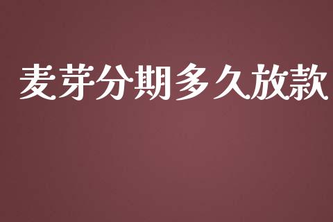 麦芽分期多久放款_https://m.apzhendong.com_财务分析_第1张