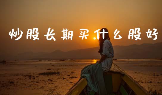 炒股长期买什么股好_https://m.apzhendong.com_财务分析_第1张
