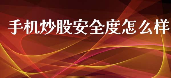 手机炒股安全度怎么样_https://m.apzhendong.com_全球经济_第1张