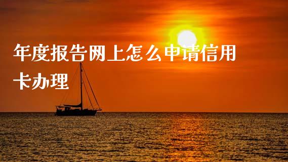 年度报告网上怎么申请信用卡办理_https://m.apzhendong.com_全球经济_第1张