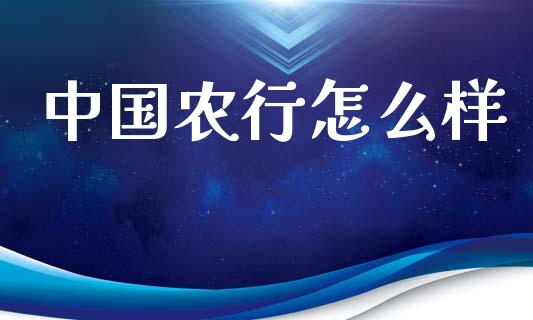 中国农行怎么样_https://m.apzhendong.com_期货行情_第1张