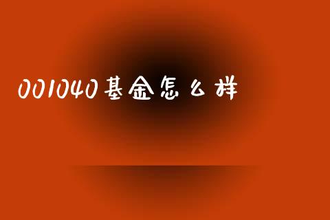 001040基金怎么样_https://m.apzhendong.com_财经资讯_第1张