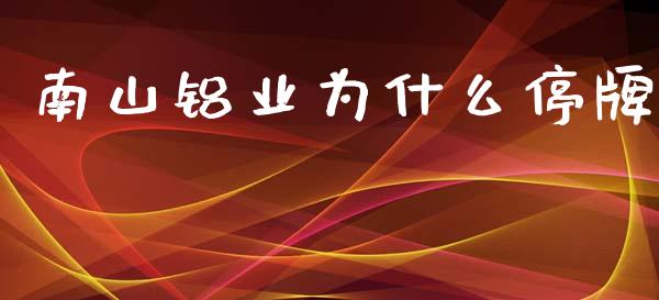 南山铝业为什么停牌_https://m.apzhendong.com_全球经济_第1张