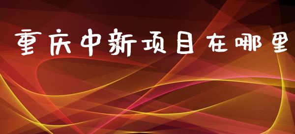 重庆中新项目在哪里_https://m.apzhendong.com_期货行情_第1张