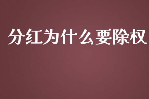 分红为什么要除权_https://m.apzhendong.com_财务分析_第1张