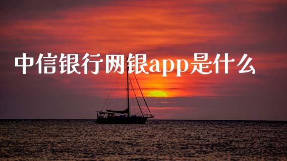 中信银行网银app是什么_https://m.apzhendong.com_期货行情_第1张