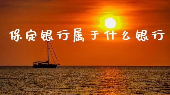 保定银行属于什么银行_https://m.apzhendong.com_期货行情_第1张