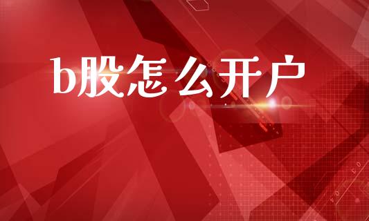 b股怎么开户_https://m.apzhendong.com_全球经济_第1张