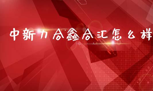 中新力合鑫合汇怎么样_https://m.apzhendong.com_期货行情_第1张