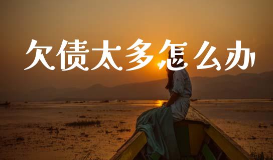 欠债太多怎么办_https://m.apzhendong.com_财经资讯_第1张