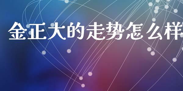 金正大的走势怎么样_https://m.apzhendong.com_财经资讯_第1张