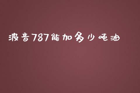 波音787能加多少吨油_https://m.apzhendong.com_财经资讯_第1张