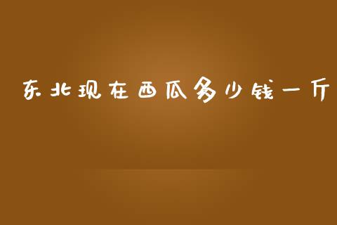 东北现在西瓜多少钱一斤_https://m.apzhendong.com_全球经济_第1张