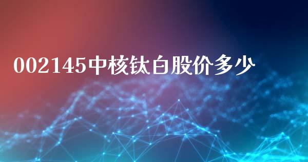 002145中核钛白股价多少_https://m.apzhendong.com_期货行情_第1张