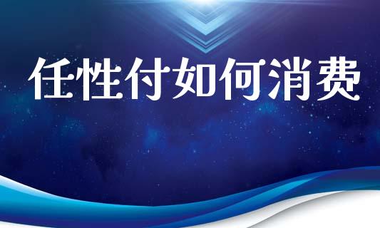 任性付如何消费_https://m.apzhendong.com_财务分析_第1张