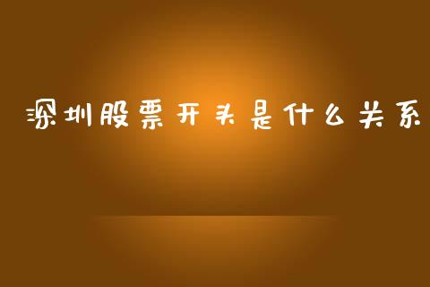 深圳股票开头是什么关系_https://m.apzhendong.com_财务分析_第1张