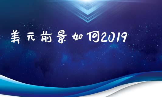 美元前景如何2019_https://m.apzhendong.com_财经资讯_第1张