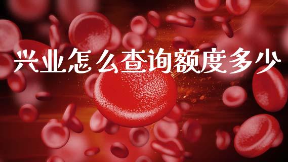 兴业怎么查询额度多少_https://m.apzhendong.com_期货行情_第1张