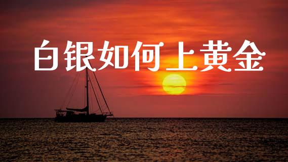 白银如何上黄金_https://m.apzhendong.com_财经资讯_第1张