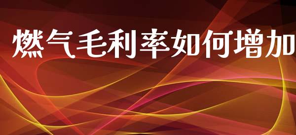 燃气毛利率如何增加_https://m.apzhendong.com_财经资讯_第1张