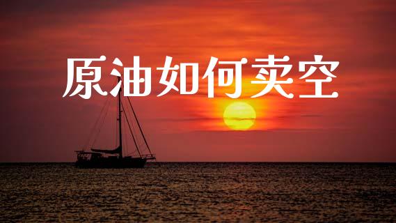 原油如何卖空_https://m.apzhendong.com_财务分析_第1张