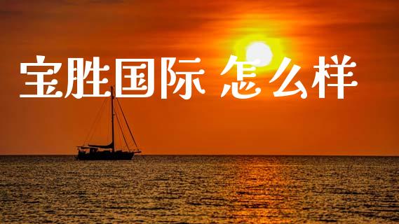 宝胜国际 怎么样_https://m.apzhendong.com_全球经济_第1张