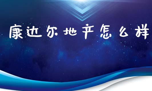 康达尔地产怎么样_https://m.apzhendong.com_财务分析_第1张