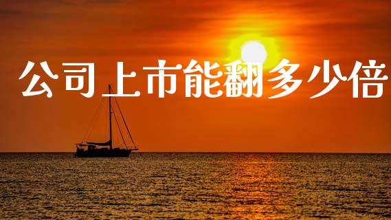公司上市能翻多少倍_https://m.apzhendong.com_财经资讯_第1张