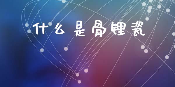 什么是骨锂瓷_https://m.apzhendong.com_全球经济_第1张