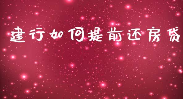 建行如何提前还房贷_https://m.apzhendong.com_期货行情_第1张