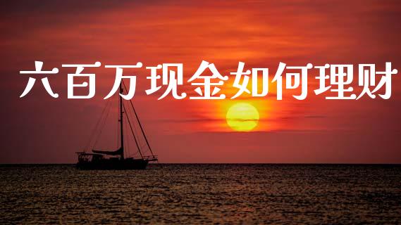 六百万现金如何理财_https://m.apzhendong.com_期货行情_第1张